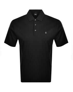 BOSS BUSINESS Boss Parris 01 Polo T Shirt - Black