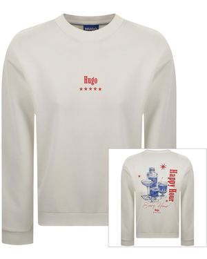 HUGO Nucavex Sweatshirt - White