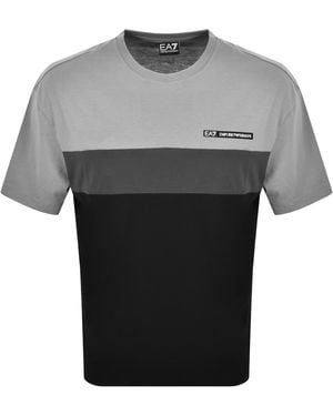 EA7 Emporio Armani T Shirt And - Grey