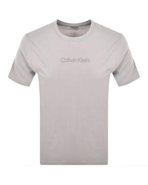 Calvin Klein Crew Neck T Shirt Ash - Grey