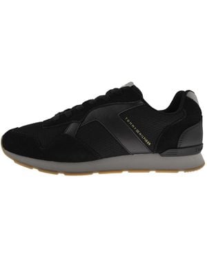 Tommy Hilfiger Core Mix Runner Trainer - Black