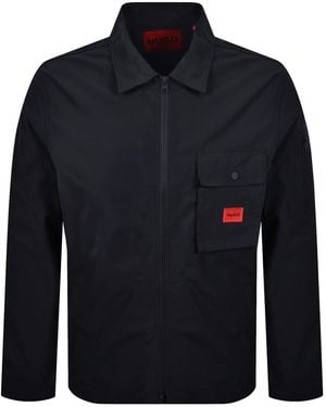 HUGO Emmond Overshirt Jacket - Blue