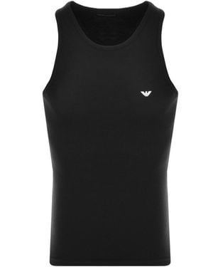 Armani Emporio Vest Lounge T Shirt - Black