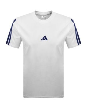 adidas 3 Stripes T Shirt - Grey
