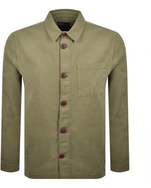 Barbour Washed Overshirt - Green