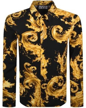 Versace Jeans Couture Couture Long Sleeve Shirt - Yellow