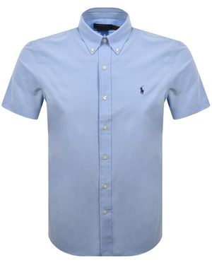 Ralph Lauren Short Sleeve Shirt Austin - Blue