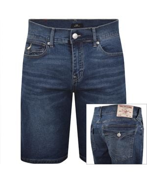 TRUE RELIGION Ricky Flap Shorts - Blue