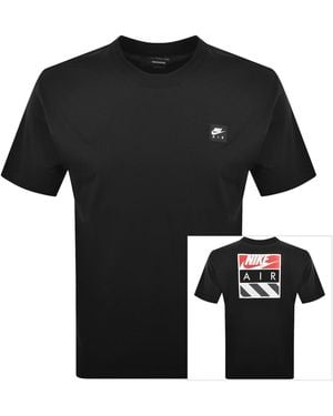 Nike Logo T Shirt - Black