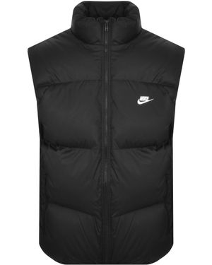 Nike Padded Logo Gilet - Black