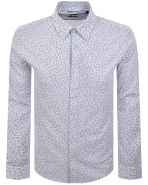 BOSS BUSINESS Boss Roan Slim Fit Shirt Light - Blue