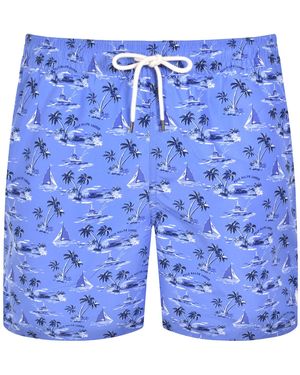 Ralph Lauren Traveller Swim Shorts - Blue