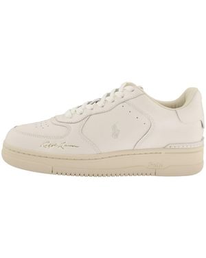 Ralph Lauren Masters Trainers - White