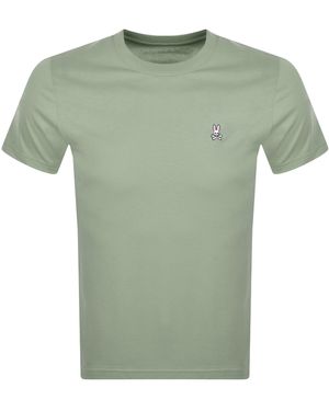Psycho Bunny Classic Crew Neck T Shirt - Green