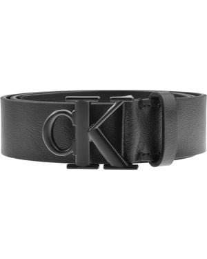 Calvin Klein Ck Buckle Belt - Black