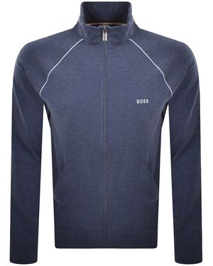 BOSS BUSINESS Boss Lounge Mix And Match Track Top - Blue
