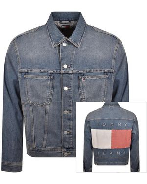 Tommy Hilfiger Archive Trucker Denim Jacket - Blue