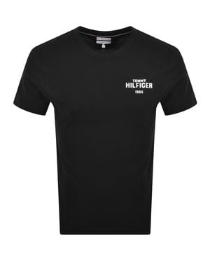 Tommy Hilfiger 1985 Graphic T Shirt - Black
