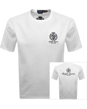 Ralph Lauren Logo T Shirt - White