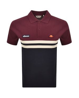 Ellesse Muccia Polo T Shirt - Red