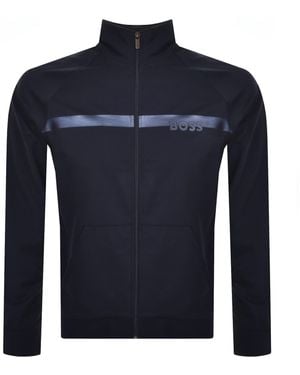 BOSS BUSINESS Boss Authentic Full Zip Sweatshirt - Blue