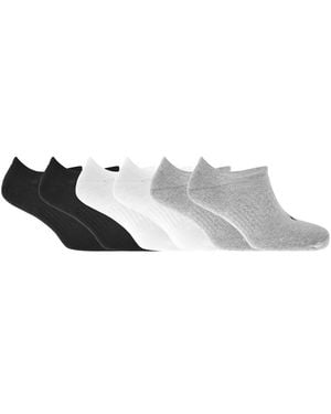 Ralph Lauren 6 Pack Liner Socks - Metallic