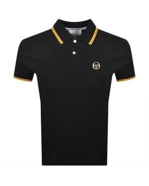 Sergio Tacchini Sergio 020 Polo T Shirt - Black