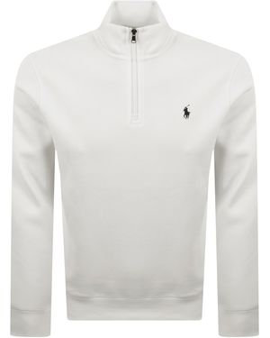 Ralph Lauren Quarter Zip Sweatshirt - Grey