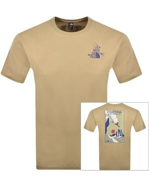 The North Face Mountain Celebration T Shirt - Natural