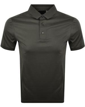 Armani Emporio Short Sleeved Polo T Shirt - Green