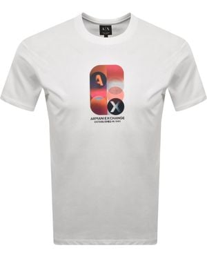 ARMANI EXCHANGE T Shirt Off - White