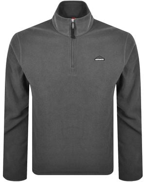Superdry Polar Half Zip Fleece Lauren - Grey