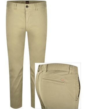 BOSS Boss Schino Slim Chinos - Green
