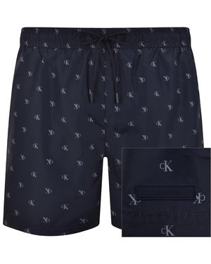 Calvin Klein Short Swim Shorts Shoreline - Blue