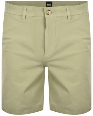 BOSS BUSINESS Boss Kane Chino Shorts - Green