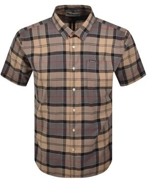 Barbour Gordon Short Sleeved Shirt - Grey
