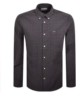 Barbour Lomond Tailored Tartan Shirt - Blue