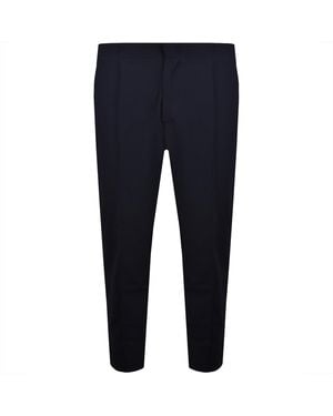 Calvin Klein Seersucker Trousers Sapphire - Blue