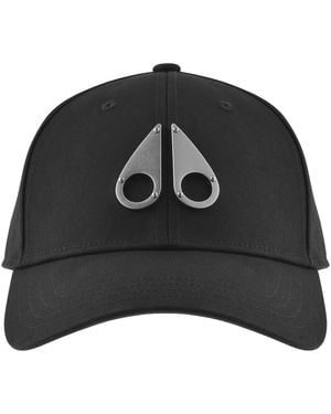 Moose Knuckles Logo Icon Cap - Black