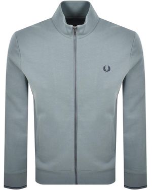 Fred Perry Zip Through Sweatshirt Stockport - Blue