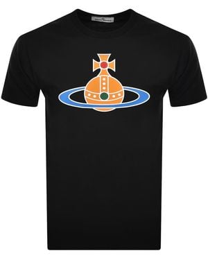 Vivienne Westwood Orb T Shirt - Black