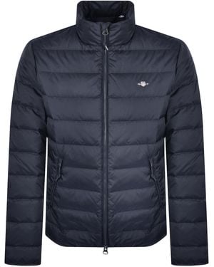 GANT Light Down Jacket Evening - Blue