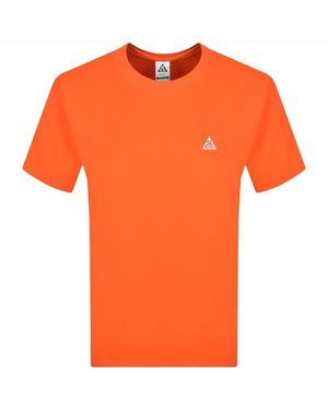Nike Acg Nrg Lbr T Shirt - Orange