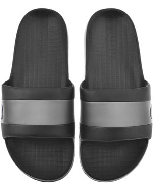 Lacoste Serve Sliders - Black