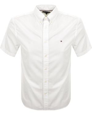 Tommy Hilfiger Flex Poplin Shirt - White