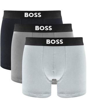 BOSS BUSINESS Boss One 3 Pack Boxer Briefs - Black