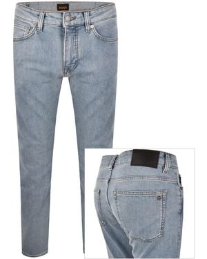 BOSS Boss Delaware Slim Fit Jeans Mid - Blue