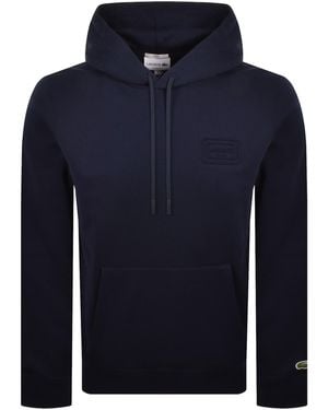Lacoste Logo Hoodie - Blue