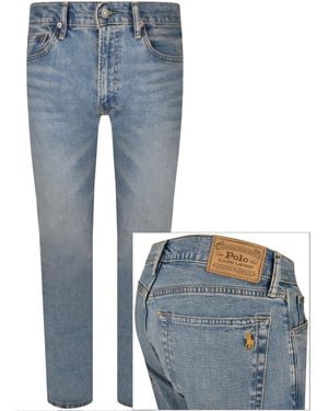 Ralph Lauren Parkside Act Tapered Fit Jeans - Blue
