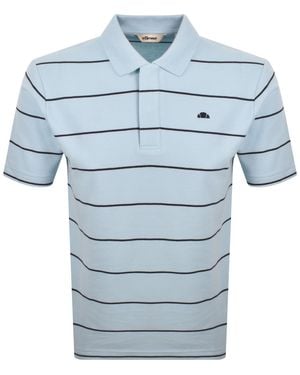 Ellesse Cimetta Polo T Shirt Light - Blue